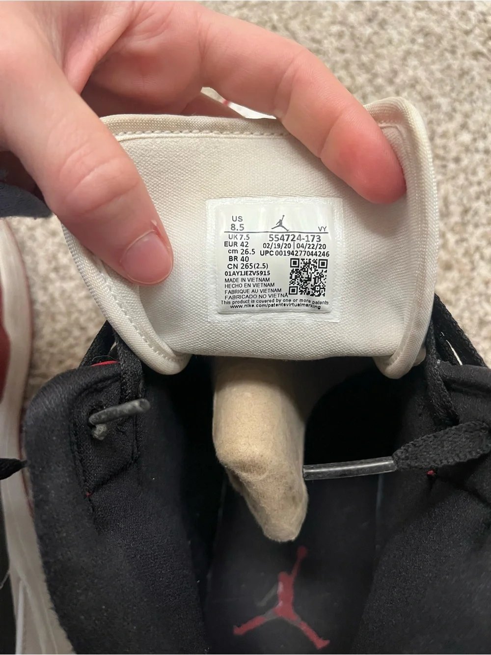 Jordan iconic high